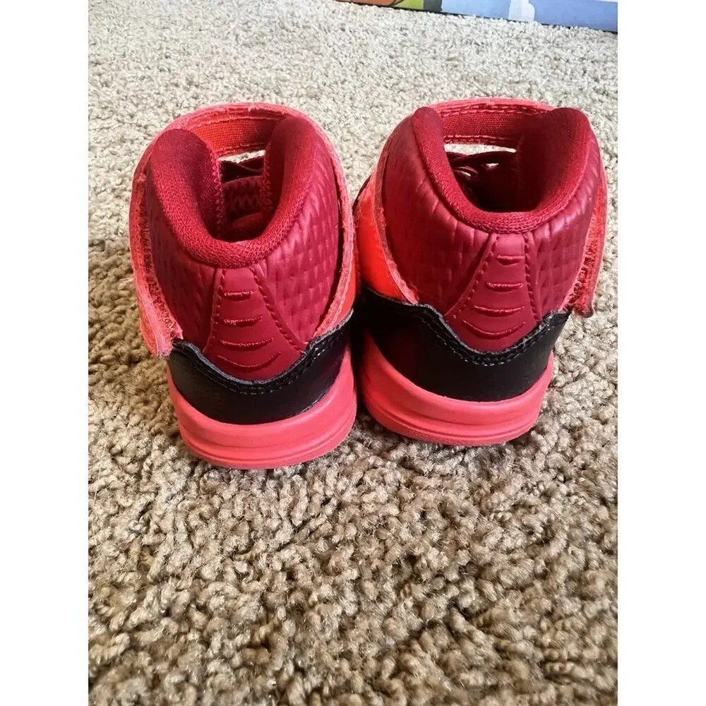 Nike Jordan, Air Incline, Red Black, Synthetic, Baby Toddler Sneaker Shoes